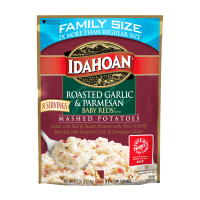 Idahoan Baby Reds w/ Roasted Garlic & Parm Mashed Potatoes Family Size
