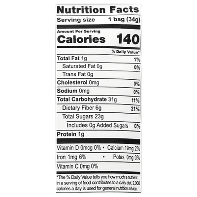 Natierra Organic Freeze-Dried Blueberries