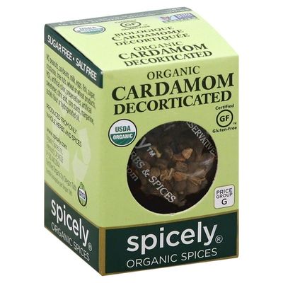 Spicely Cardamom, Decorticated, Organic