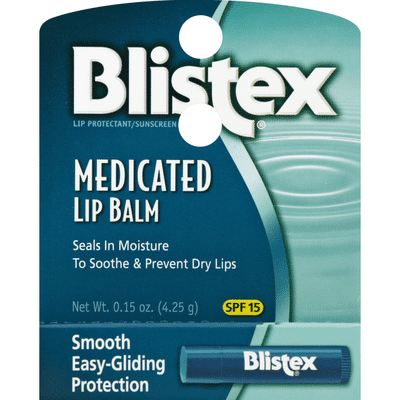 Blistex Lip Balm, Medicated, SPF 15
