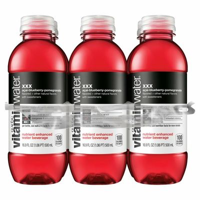 Glaceau Vitaminwater xxx, Electrolyte Enhanced Water W/ Vitamins, Açaiblueberrypomegranate Drinks