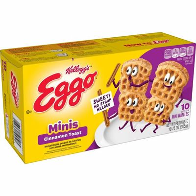 Eggo Minis Frozen Waffles, Cinnamon Toast, Easy Breakfast