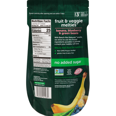 Beech-Nut Banana, Blueberry & Green Beans Melties