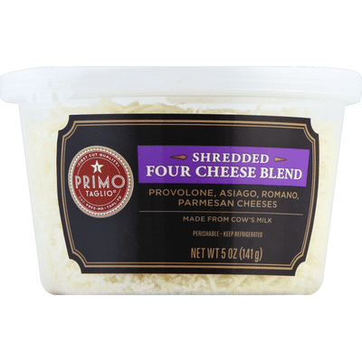 Signature Kitchens Cheese, Four Cheese Blend, Shredded
