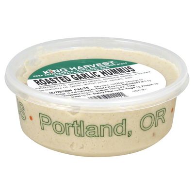 King Harvest Hummus, Roasted Garlic