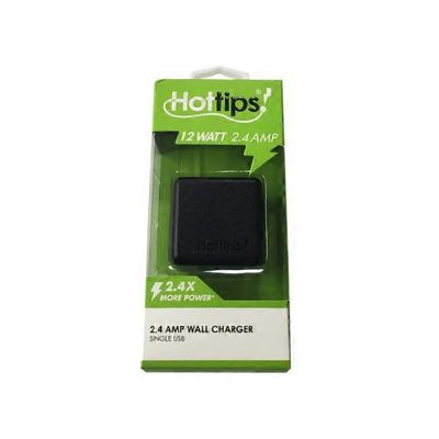 Hottips 2.1-Amper USB Single Wall Charger Adapter