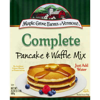Maple Grove Farms of Vermont Complete Pancake & Waffle Mix