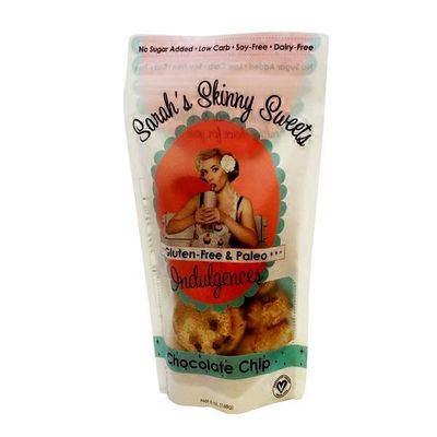 Sarah's Skinny Sweets Gluten Free & Paleo Chocolate Chip Cookie