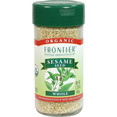 Frontier Co-op Frontier Certified Organic Sesame Seed, Hulled Whole