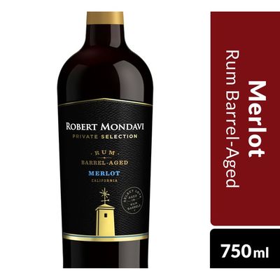 Robert Mondavi Private Selection Rum Barrel Aged Merlot Red Wine