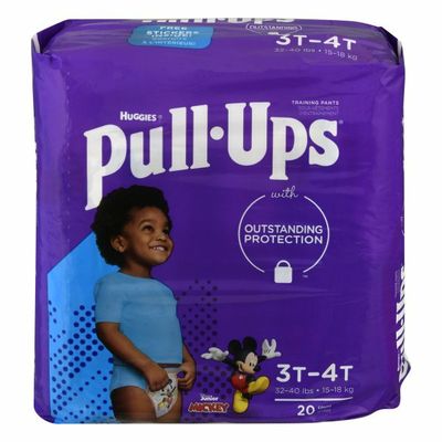 Pull-Ups Boys' Potty Training Pants Size 5, 3T-4T