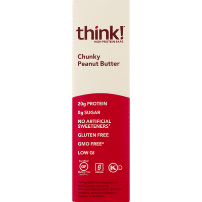 Think Thin Chunky Peanut Butter Chocolate High Protein Bars