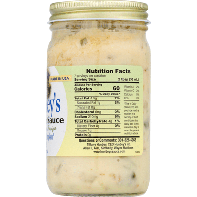 Huntley's Tartar Sauce, Spicy