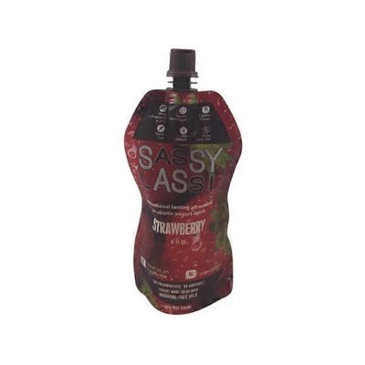 Sassy Lassi Drinkable Strawberry Yogurt