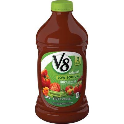 V8® 100% Vegetable Juice Low Sodium 100% Vegetable Juice
