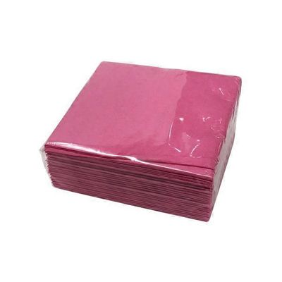 Amscan Bright Pink Disposable 3-Ply Beverage Napkins