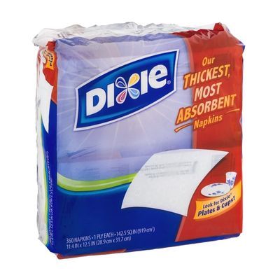 Dixie Napkins White - 360 CT