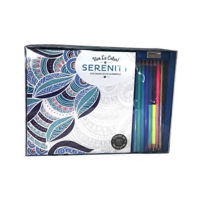 Abrams Vive Le Color Serenity Color Therapy Kit Paperback