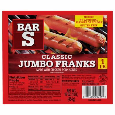 Bar-S Classic Jumbo Franks