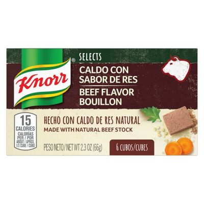 Knorr Beef Flavor Bouillon Cubes 6 Ct Instacart