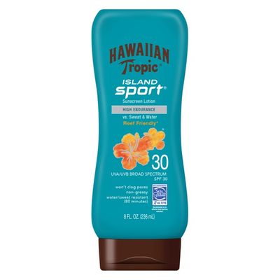 Hawaiian Tropic Island Sport Lotion Sunscreen Broad Spectrum