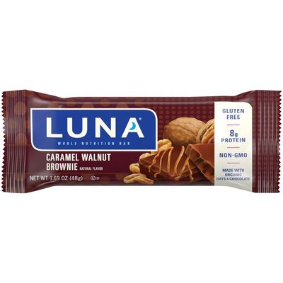 Luna Caramel Walnut Brownie Whole Nutrition Bar