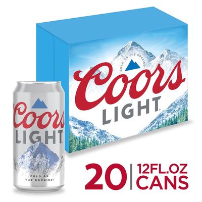 Coors Light Beer, Lager Beer