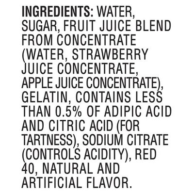 Jell-O Original Strawberry Ready-to-Eat Gelatin Snacks