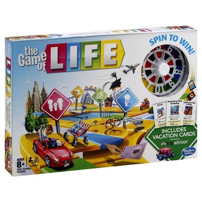 Hasbro Game Board, The Game of Life