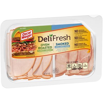 Oscar Mayer Delifresh Combos Turkey Breast and Ham