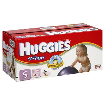 Huggies Diapers, Size 5 (Over 27 lbs), Disney