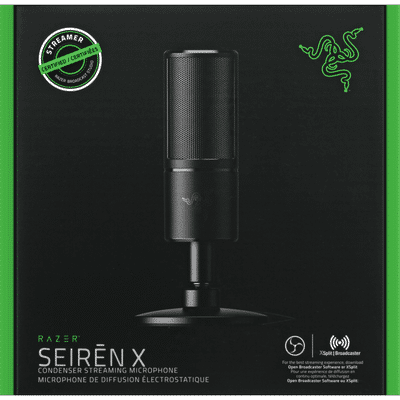 Razer Microphone Condenser Streaming Seiren X 1 Each Instacart