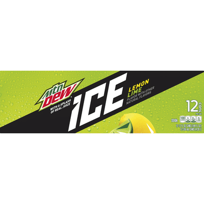 Mtn Dew Ice Lemon Lime Soda