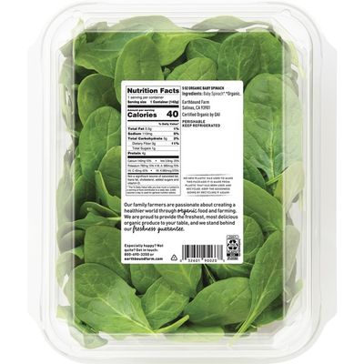 Earthbound Farms Organic Baby Spinach