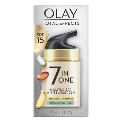OLAY Anti-Aging Face Moisturizer With Spf 15, Fragrance-Free