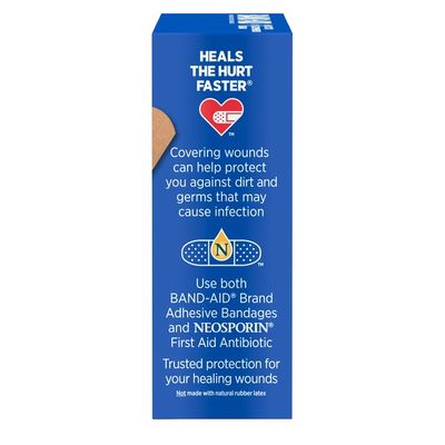 Band-Aid Brand Flexible Fabric Adhesive Bandages, Assorted Sizes