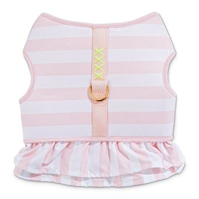 Bond & Co Extra Small Pink Stripe Ps Dog Harness