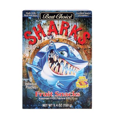 Best Choice Shark Fruit Snacks