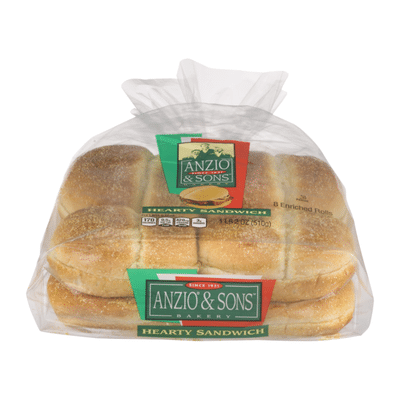 Anzio & Sons Hearty Sandwich Rolls