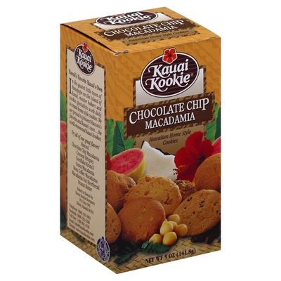 Kauai Kookie Cookies, Chocolate Ship Macadamia