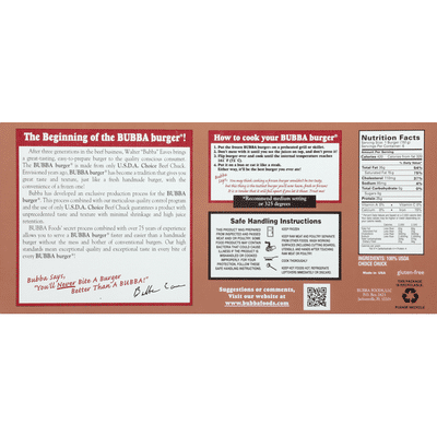 Bubba Burger Burgers, Original