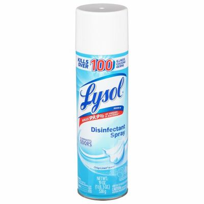 Lysol Disinfectant Spray Crisp Linen