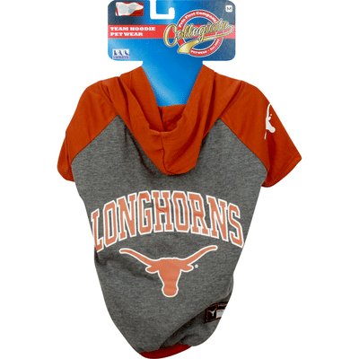 Pets First Pet Wear, Texas Hoodie Tee Shirt, Medium