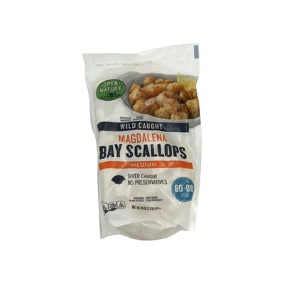 Open Nature 60-80 Ct/lb Medium Magdalena Bay Scallops