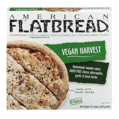 American Flatbread Pizza, Vegan Harvest
