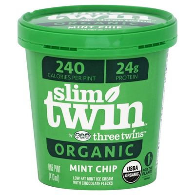 Three Twins Ice Cream, Organic, Mint Chip