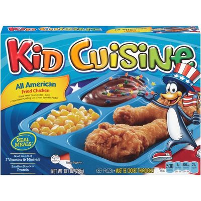 Kid Cuisine All American Fried Chicken Frozen Dinner (10.1 oz) - Instacart