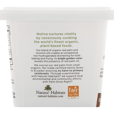Nutiva Organic Red Palm & Coconut Shortening