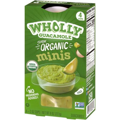 Wholly Guacamole Organic Classic Guacamole Minis