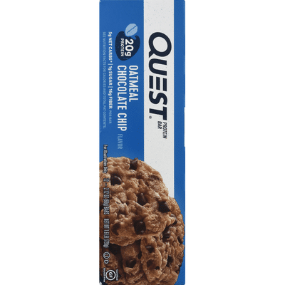 Quest Quest Protein Bar, Oatmeal Chocolate Chip